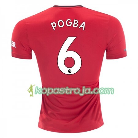 Billiga Fotbollströjor Manchester United Paul Pogba 6 Hemma tröja 2019/20 Kortärmad